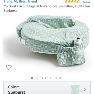 My Brest Friend Nursing Pillow- Sunburst